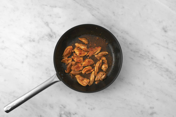 Cook the chicken