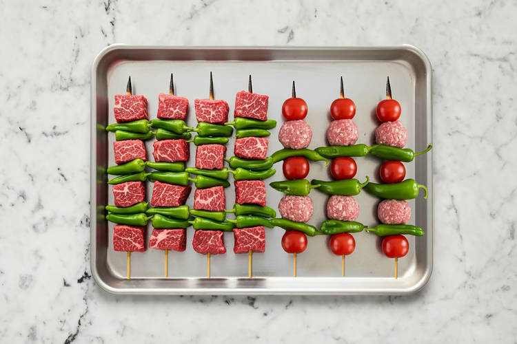 Assemble Skewers