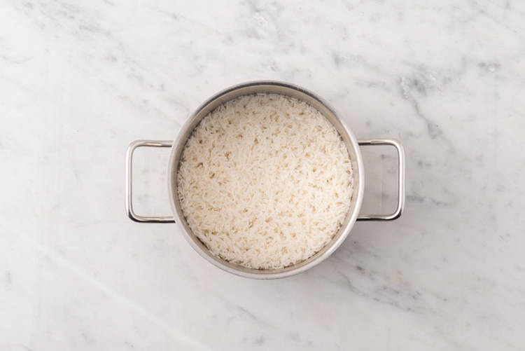 Cook the rice