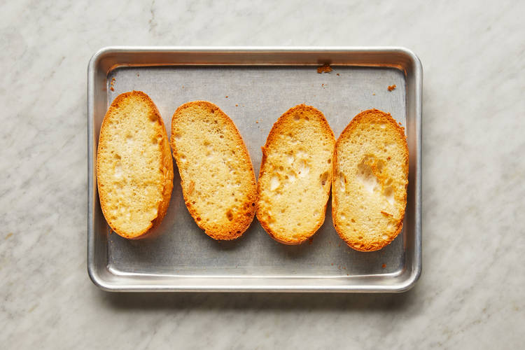 Toast Bread & Make Salad