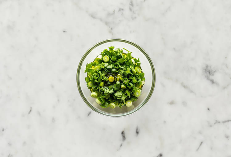 Make Cilantro-Lime Oil