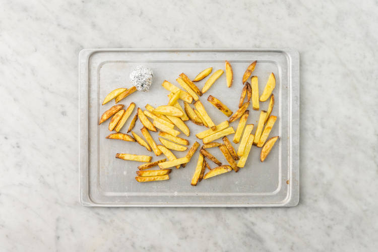 Cook the Chips and Garlic