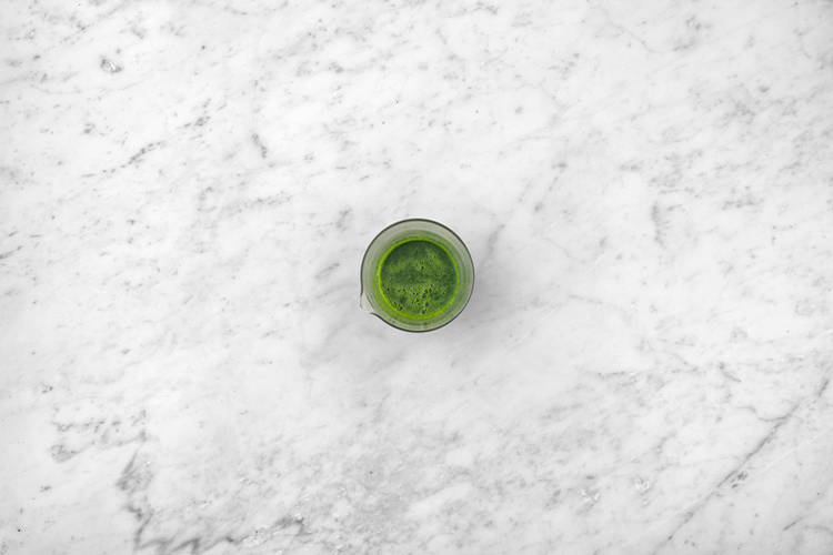 Preparare la crema di spinaci