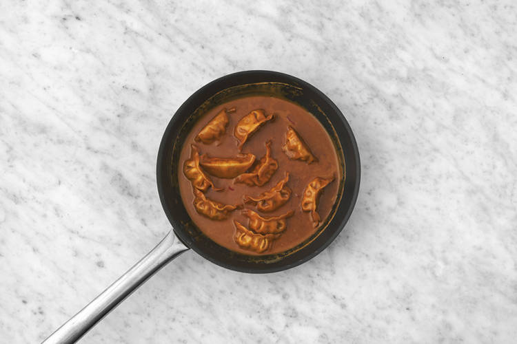 Warm the Gyozas