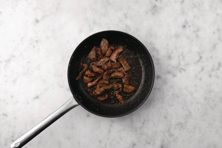 Cook the beef