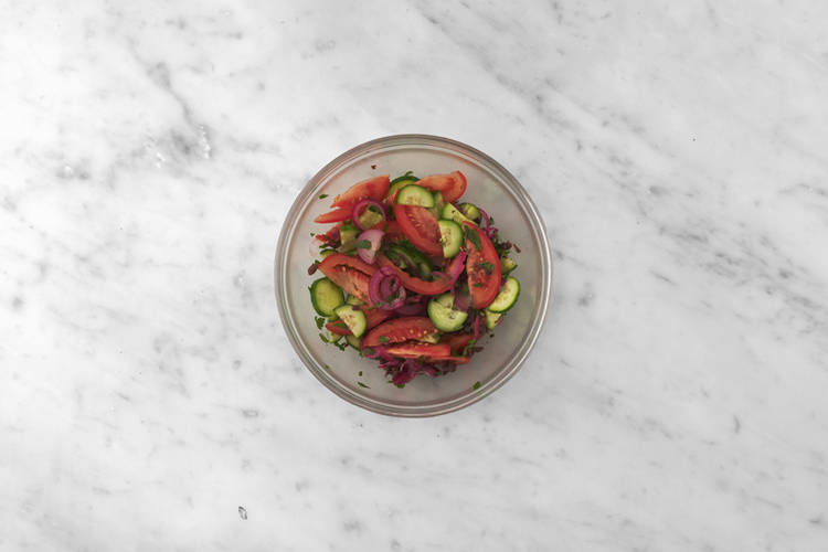 Toss the salad