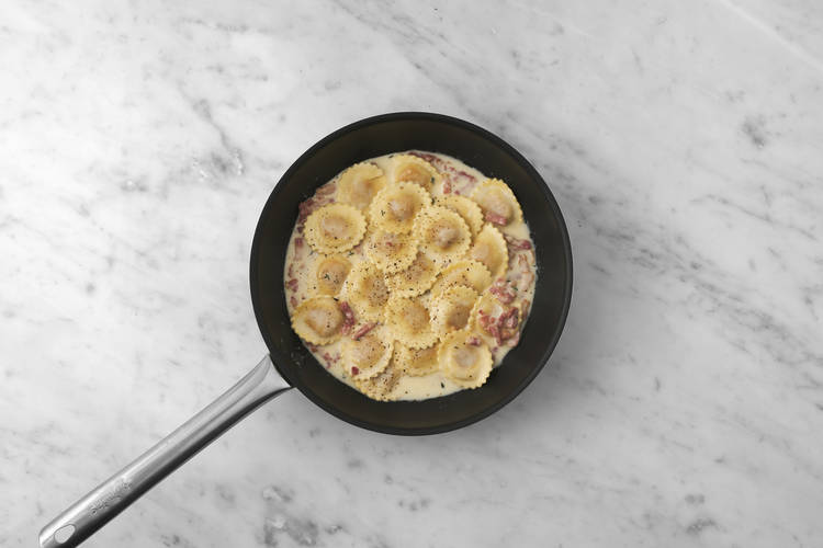 Cook the pasta