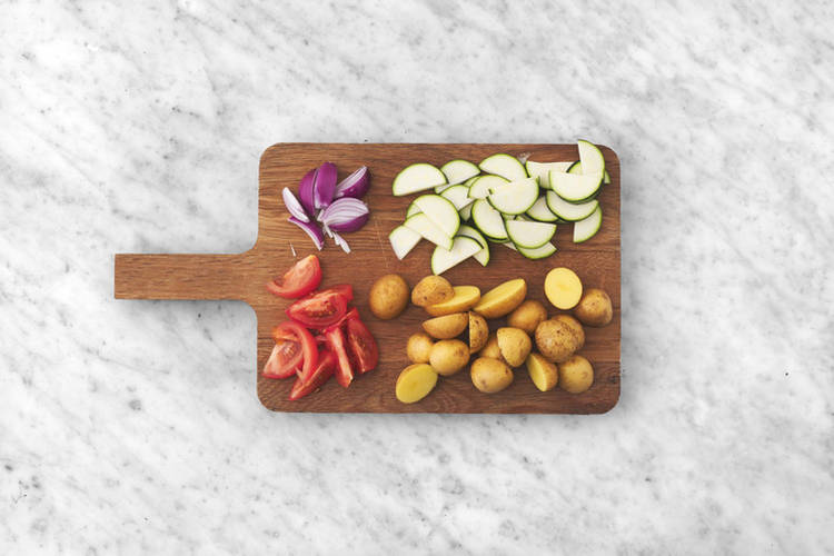 Forbered grøntsager