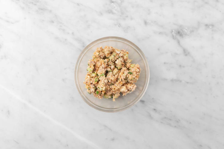 Salat fertigstellen