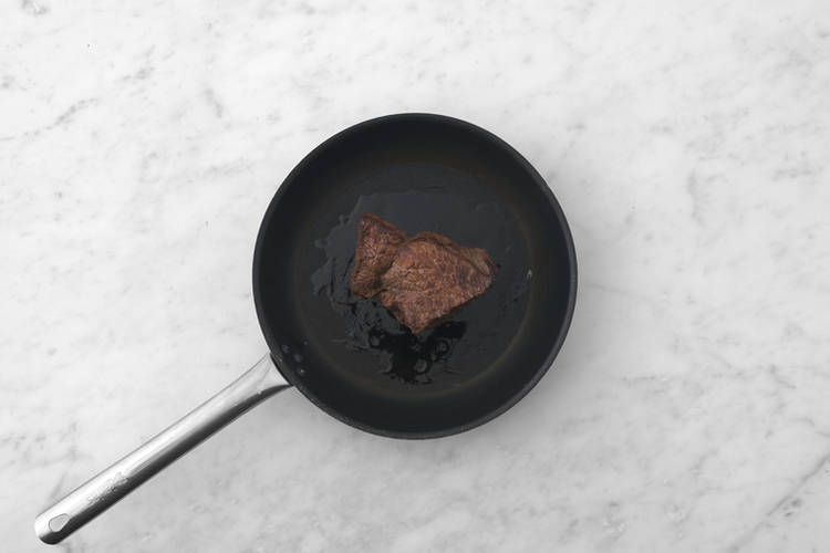 Cook the beef