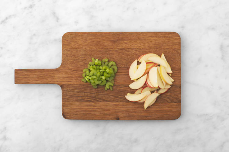 Prep the salad 