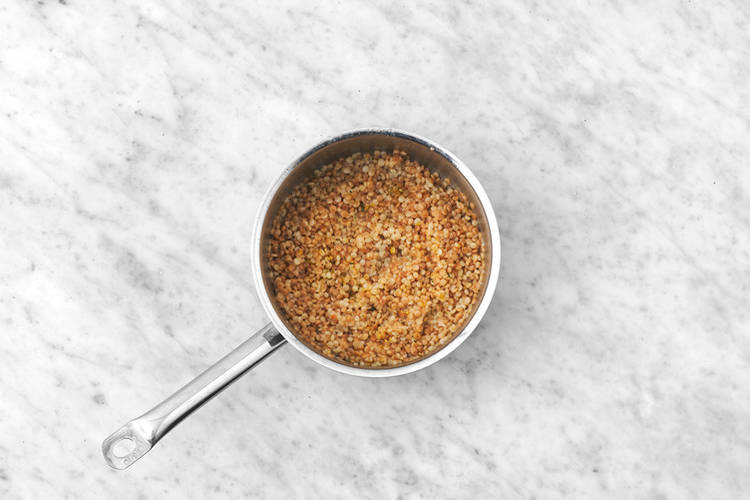 Flavour the couscous