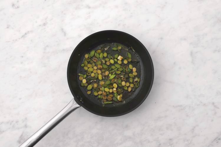 Braise the leek