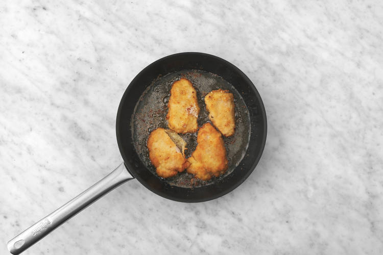 Cook the pork