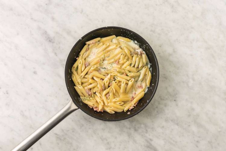 Finish the pasta