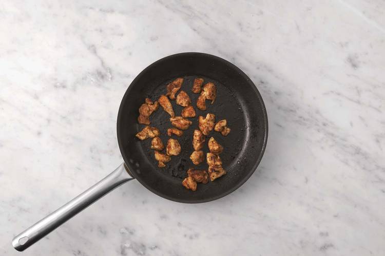 Cook the chicken