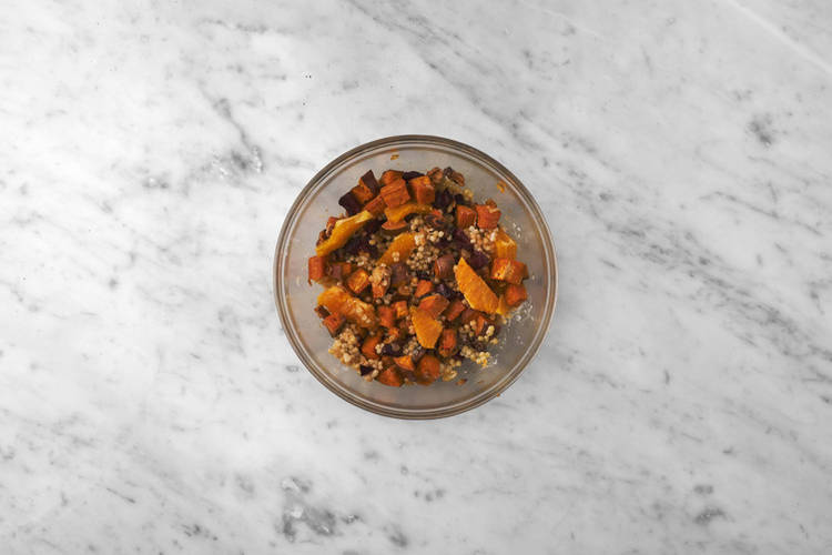 Salat fertigstellen