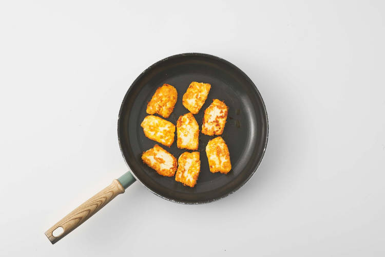 Halloumi braten