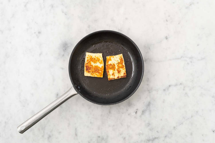 Halloumi braten