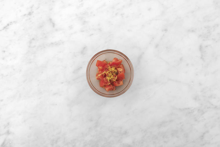 Marinate the Tomatoes 