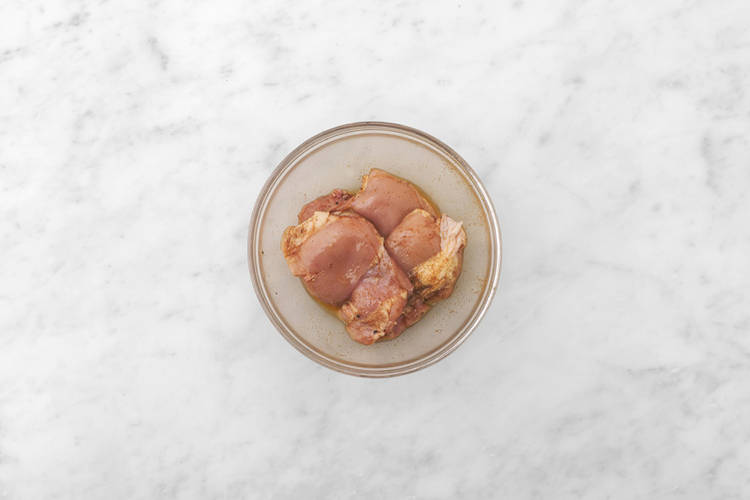 Cook the chicken