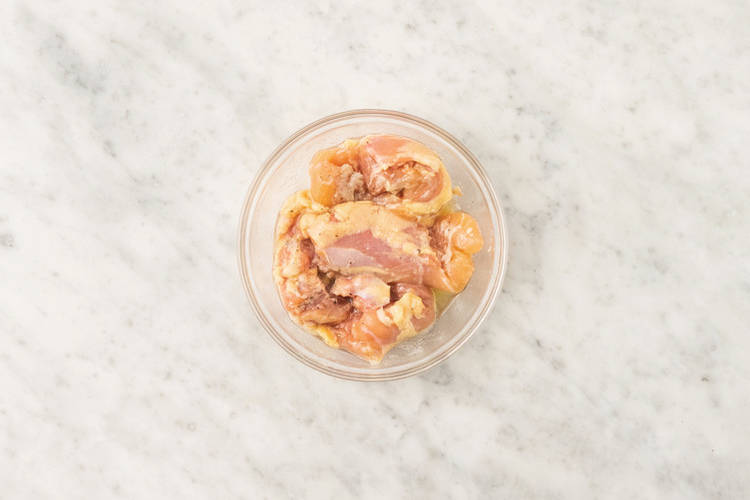 Prep the chicken