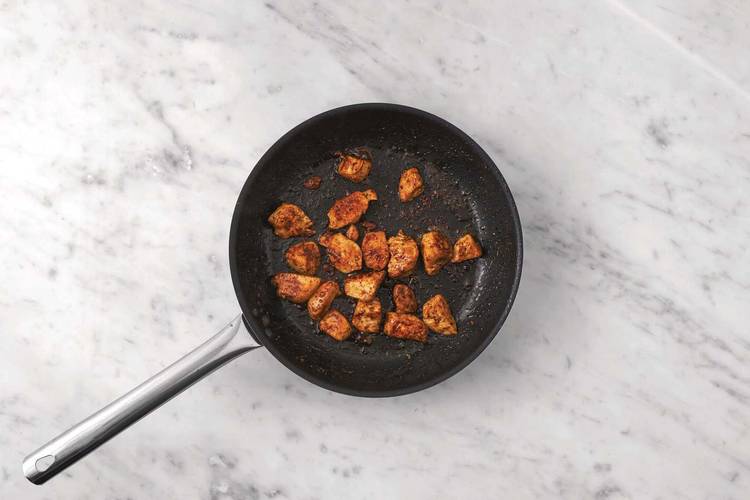 Cook the chicken