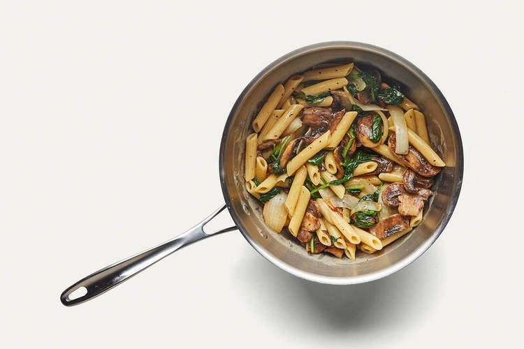 Finish Sauce and Toss Pasta