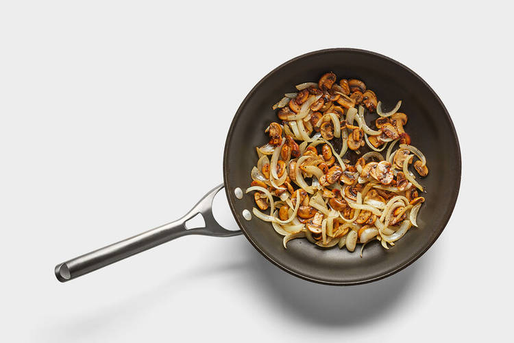 Cook Beef and Veggies