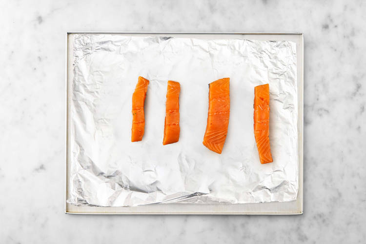 Préparer le saumon