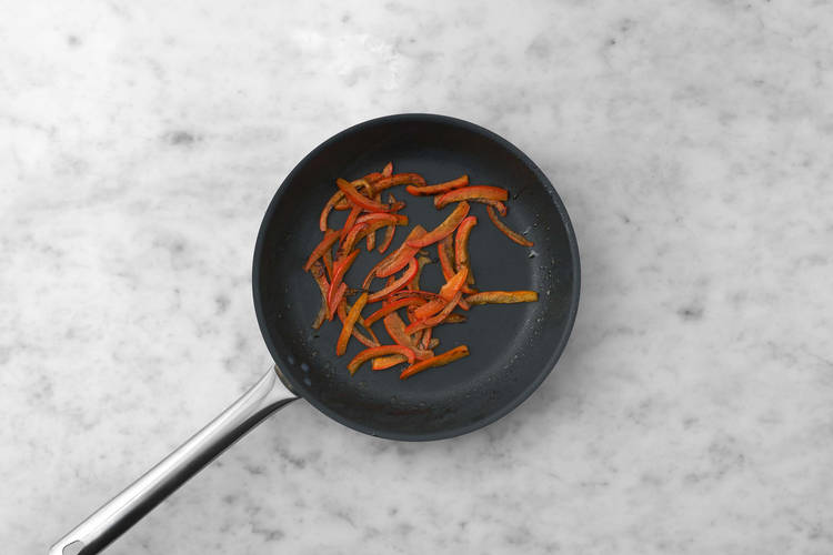 Fry the Bell Pepper