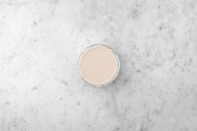 Prepara la crema fría