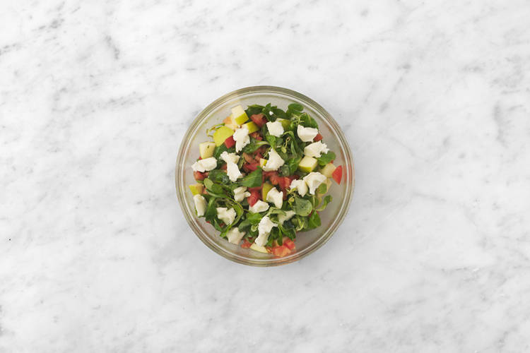 Prepara la ensalada