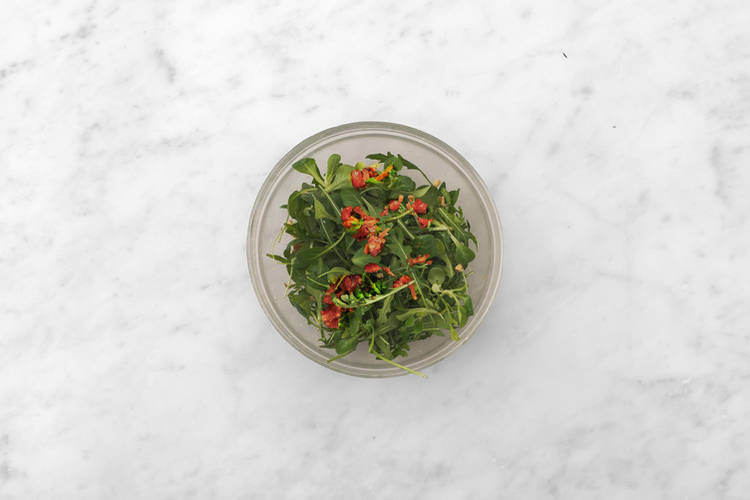 Prepara la ensalada