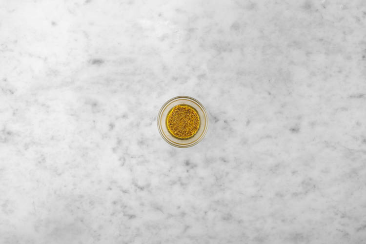 Prepara la vinagreta