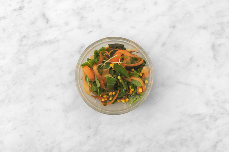 Prepara la ensalada