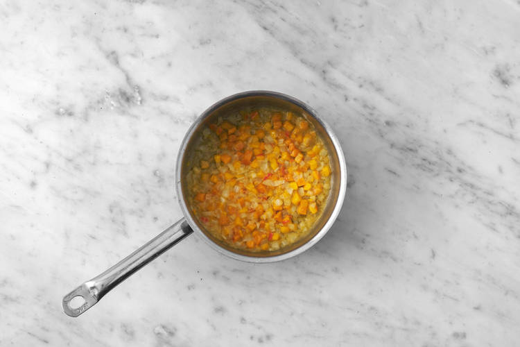 Saltea las verduras