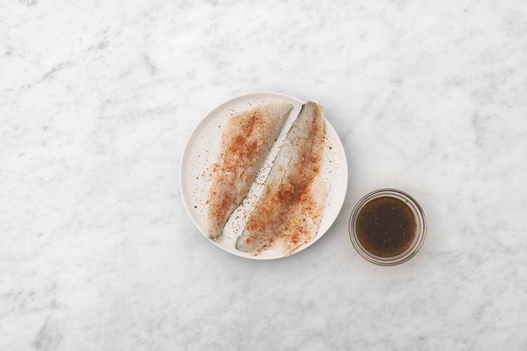 Marinate the Basa
