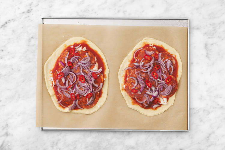 Top the Pizza
