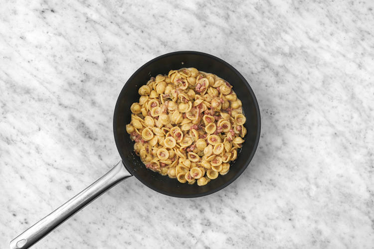 Finish the pasta