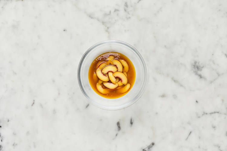 Caramelize Peach