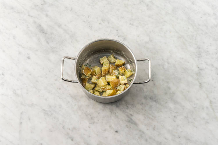 Cook the potato