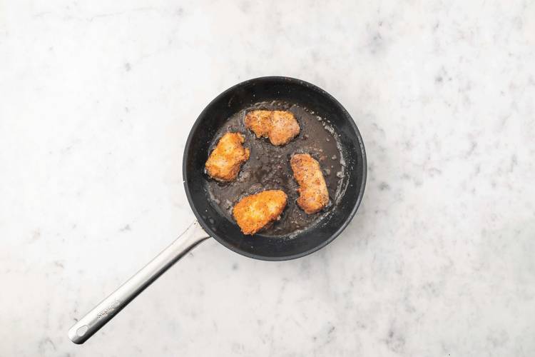 Cook the pork