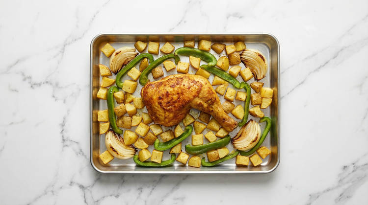 Mix Butter & Cook Chicken