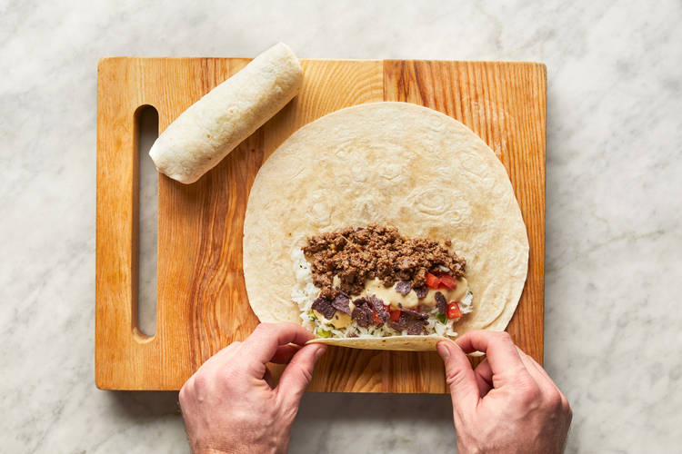 Assemble Burritos