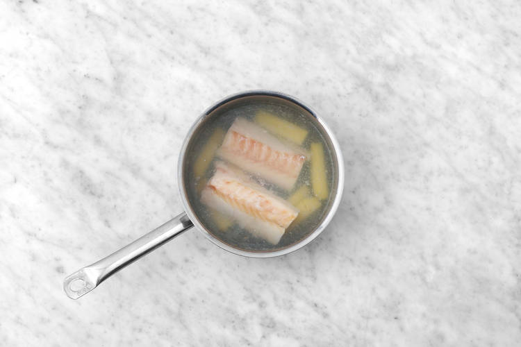 Cuocere merluzzo e patate