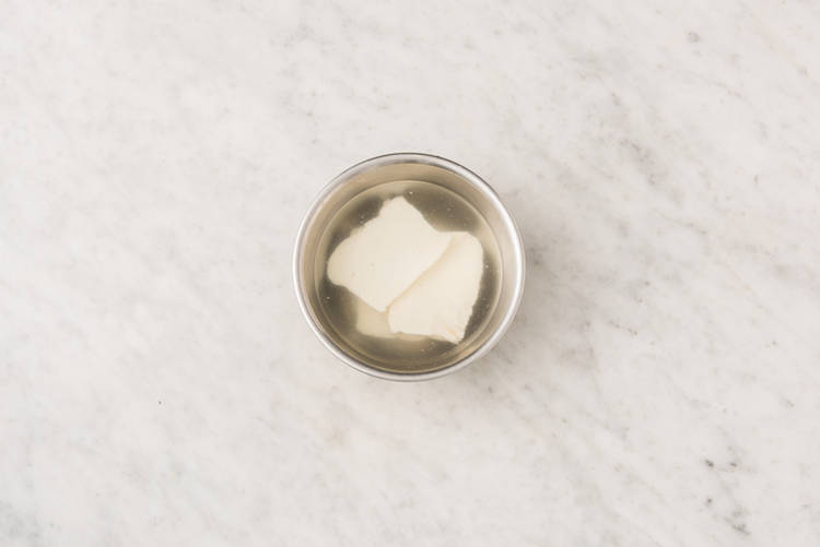 Soak the haloumi
