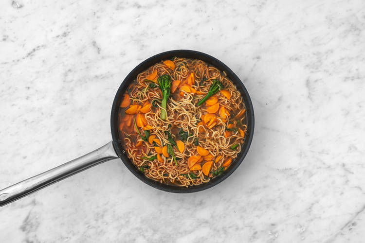 Make the noodle soup
