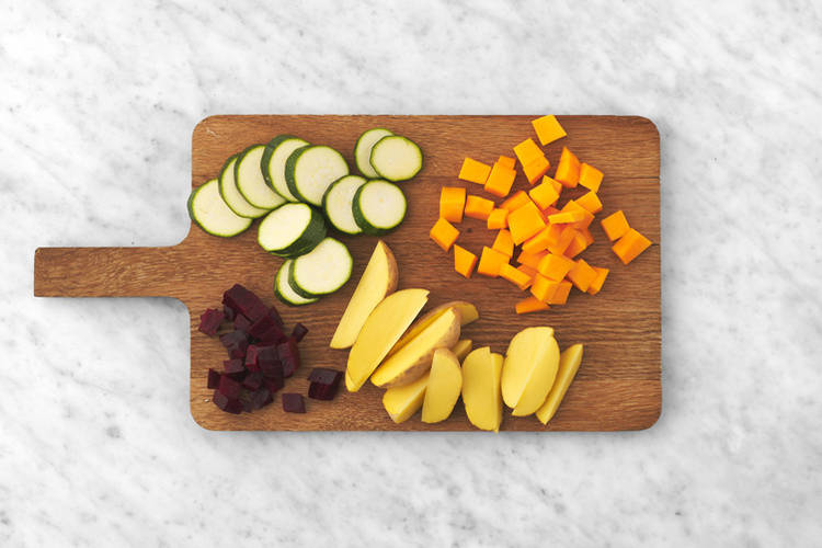 Prep the veggies