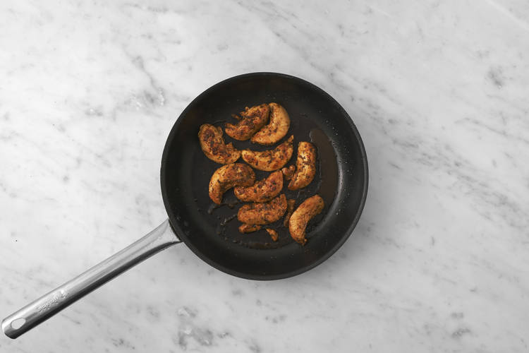 Cook the chicken
